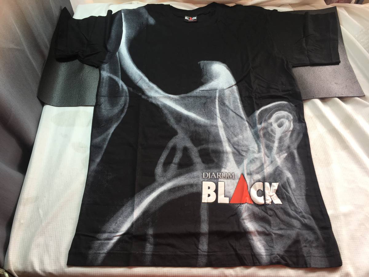 ジャルム・ブラック DJARUM BLACK official merchandise T-shirt Tシャツ 黒 オフィシャル 半袖 海外タバコ 煙草 0331-05_画像1