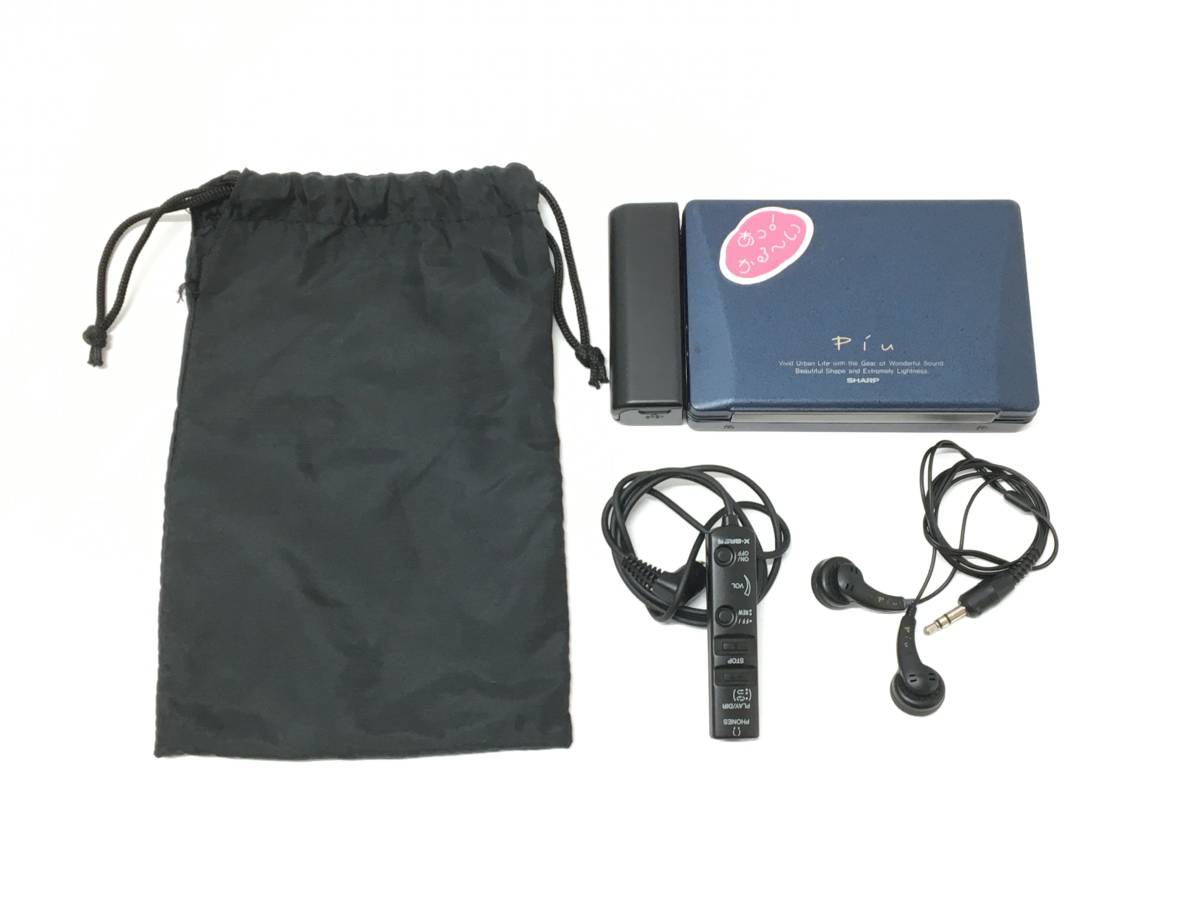SHARP シャープ カセットプレイヤー Piu JC-K99 HEADPHONE STEREO
