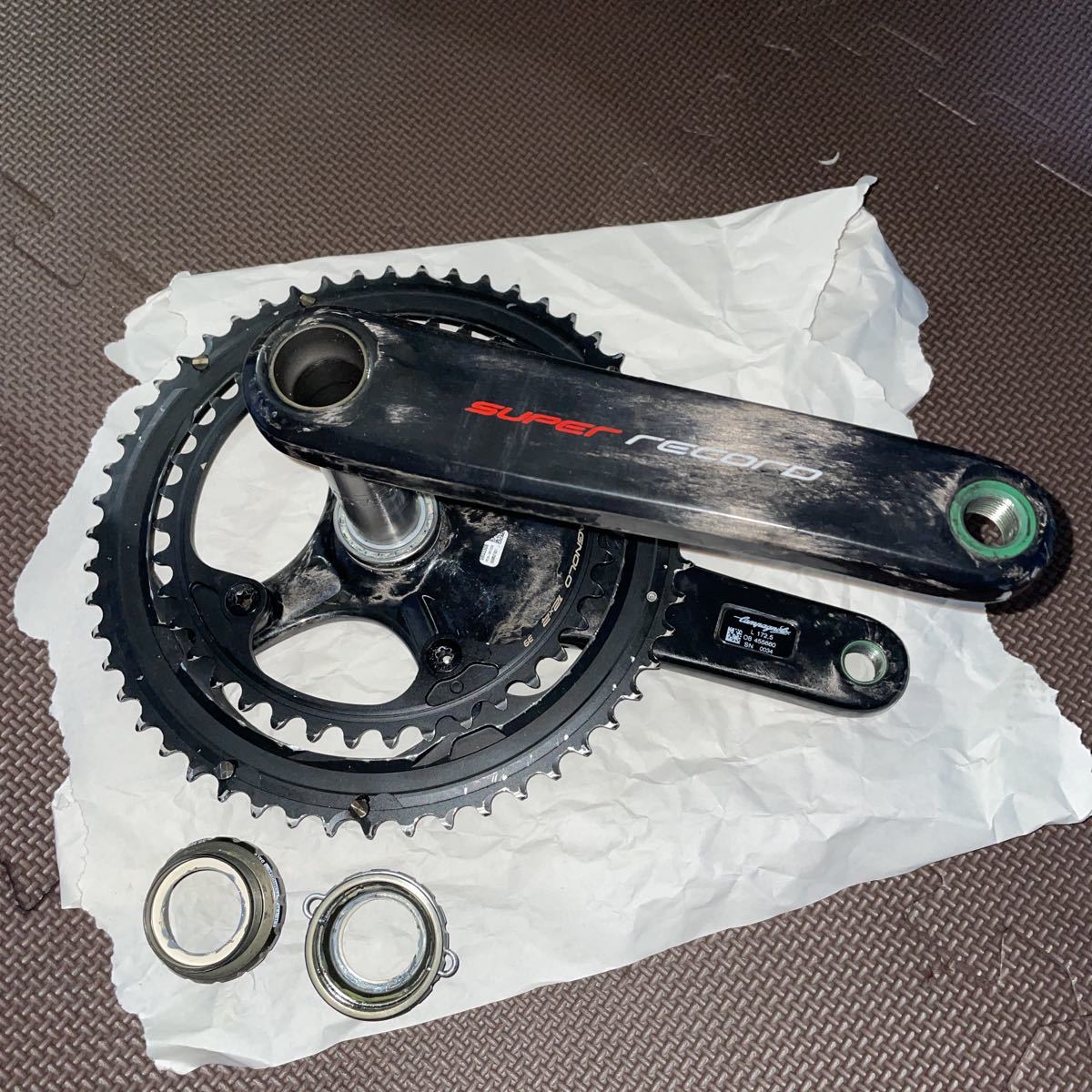 カンパニョーロ スーパー レコード CAMPAGNOLO SUPER RECORD クランク