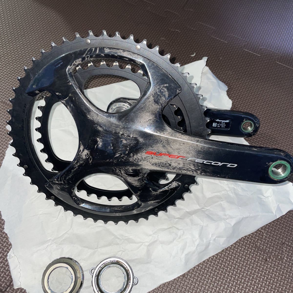 カンパニョーロ スーパー レコード CAMPAGNOLO SUPER RECORD クランク