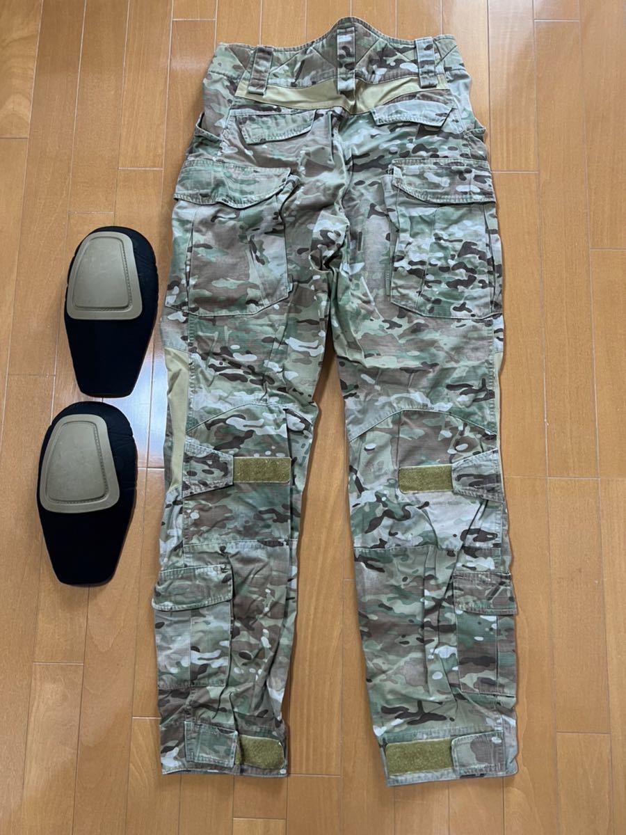 Crye Precision G2 コンバットシャツ、パンツ、ニーパッド マルチカム
