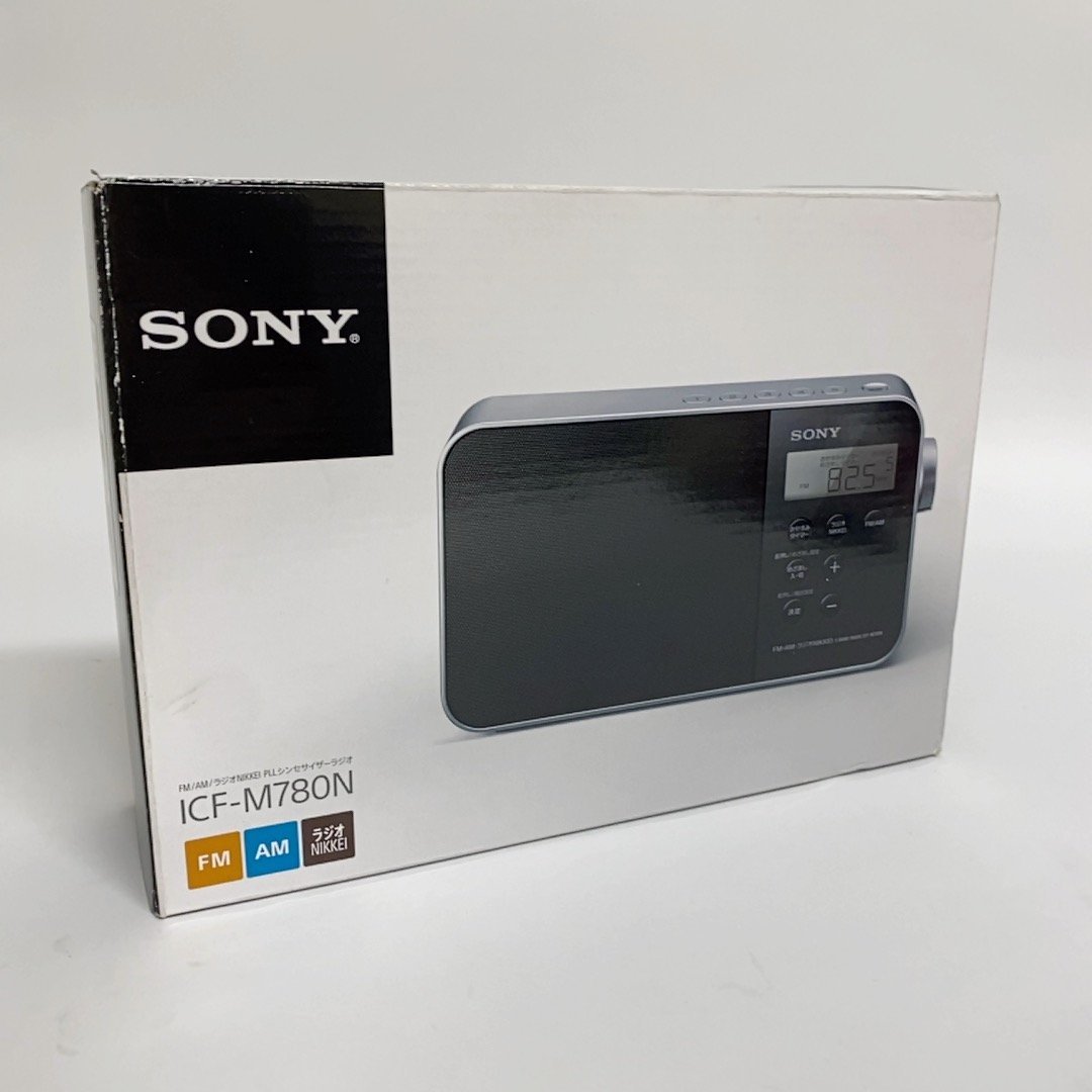 SONY シンセサイザーラジオ ICF-M780N AM FM-