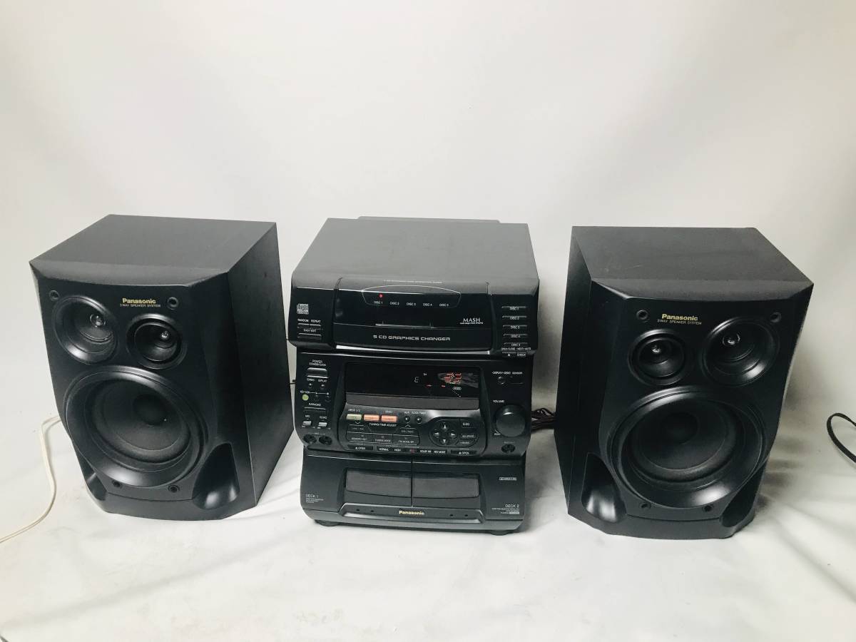 Panasonic mini component cassette CD stereo system SC-CH430G: Real Yahoo auction salling Panasonic mini component cassette CD stereo system SC-CH430G: Real Yahoo auction salling