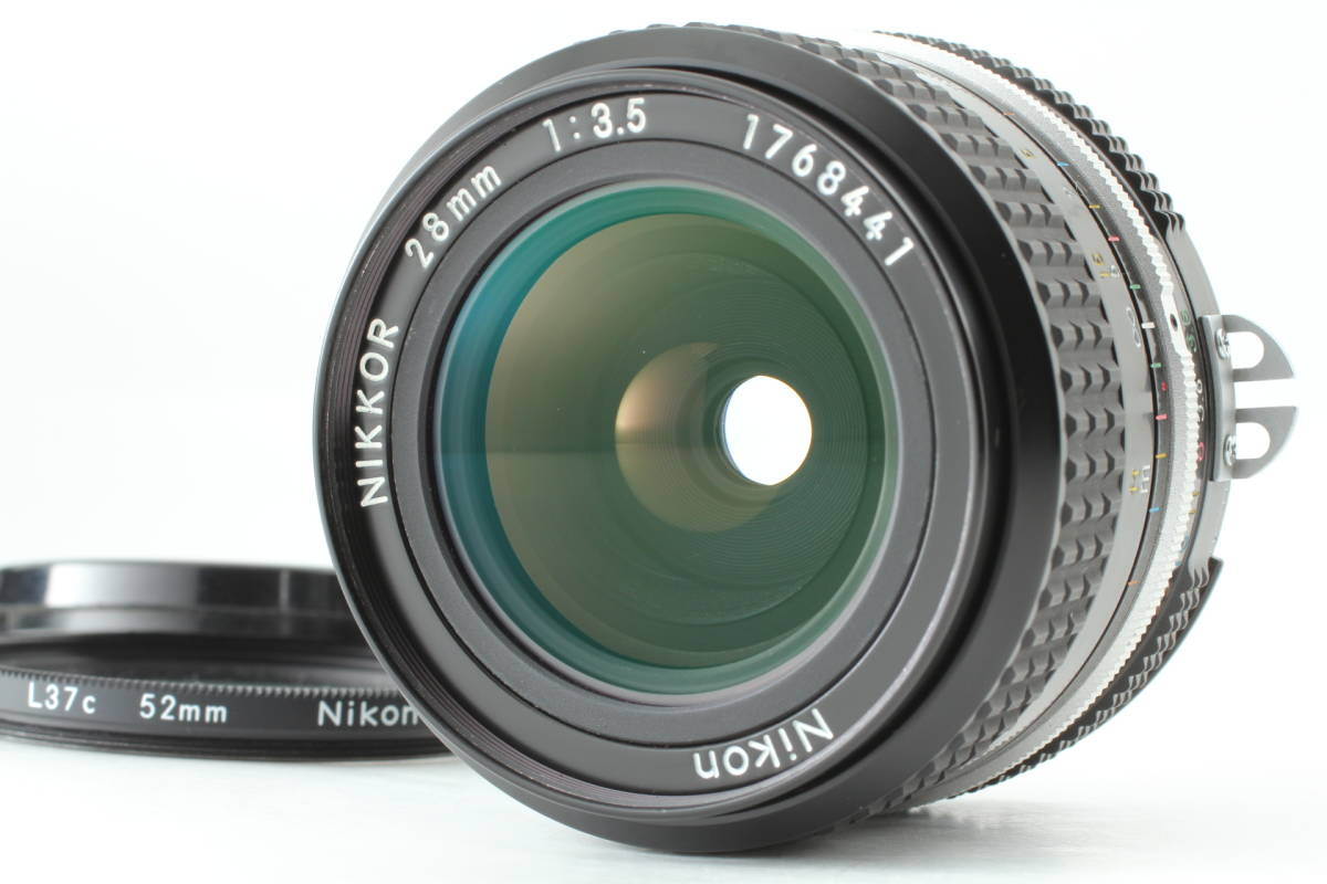 Nikon Nikkor Ai 28mm f/3.5 ニコン マニュアルフォーカス 広角レンズ SLR 一眼カメラ用_画像1