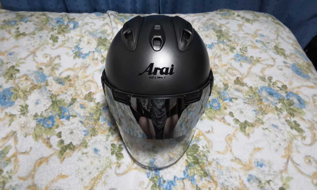 Arai Arai:アライ VAS-Z PSロングサンバイザー カラー：スモーク／ブルーミラー VZ-Ram ヘルメット 