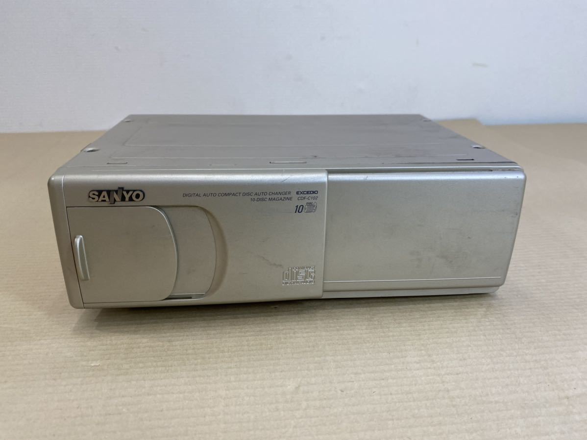 SANYO サンヨー CDチェンジャー 10-ディスク CDF-C102 カーオーディオ カーコンポ 付属品_画像1