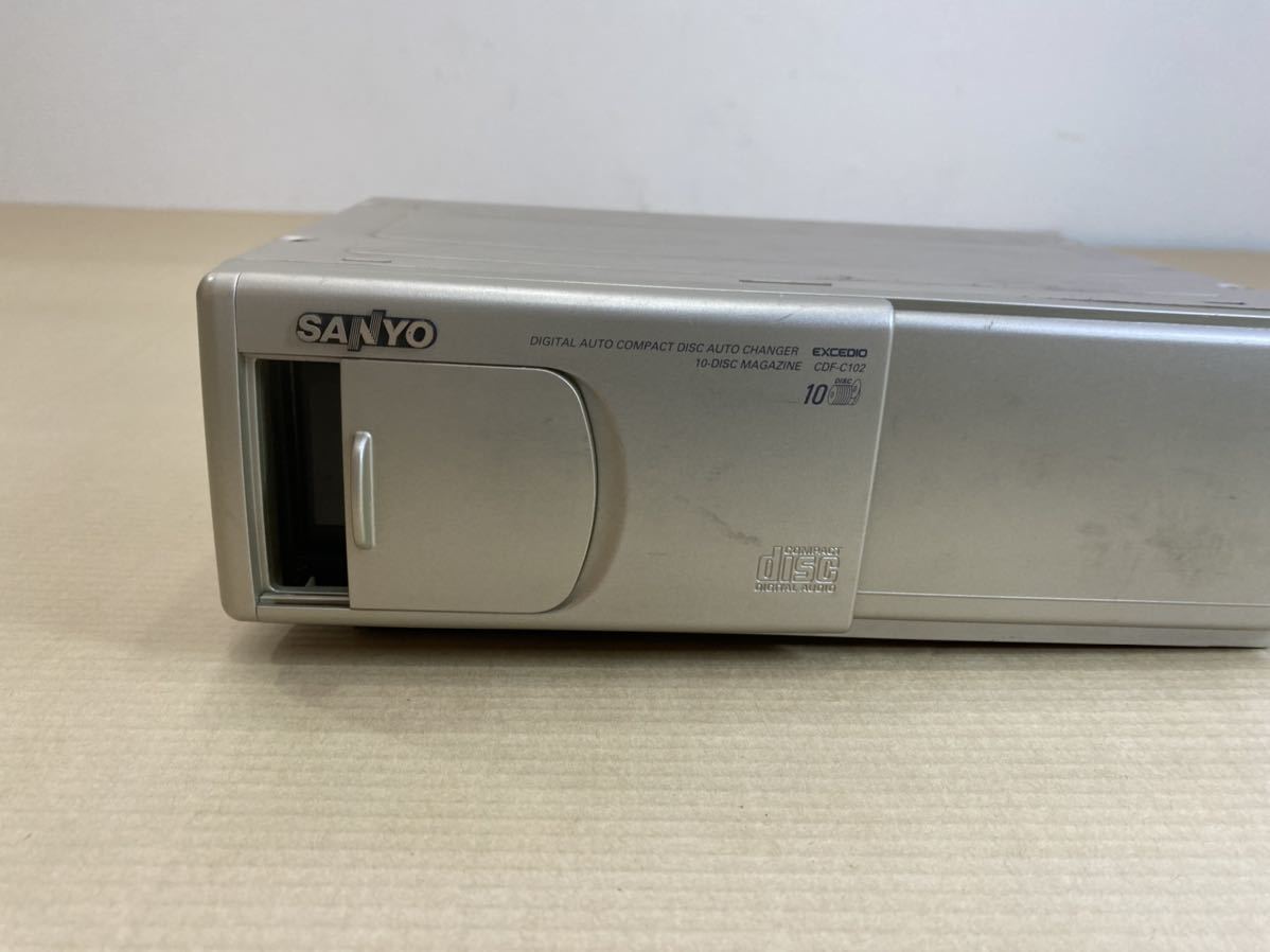 SANYO サンヨー CDチェンジャー 10-ディスク CDF-C102 カーオーディオ カーコンポ 付属品_画像8