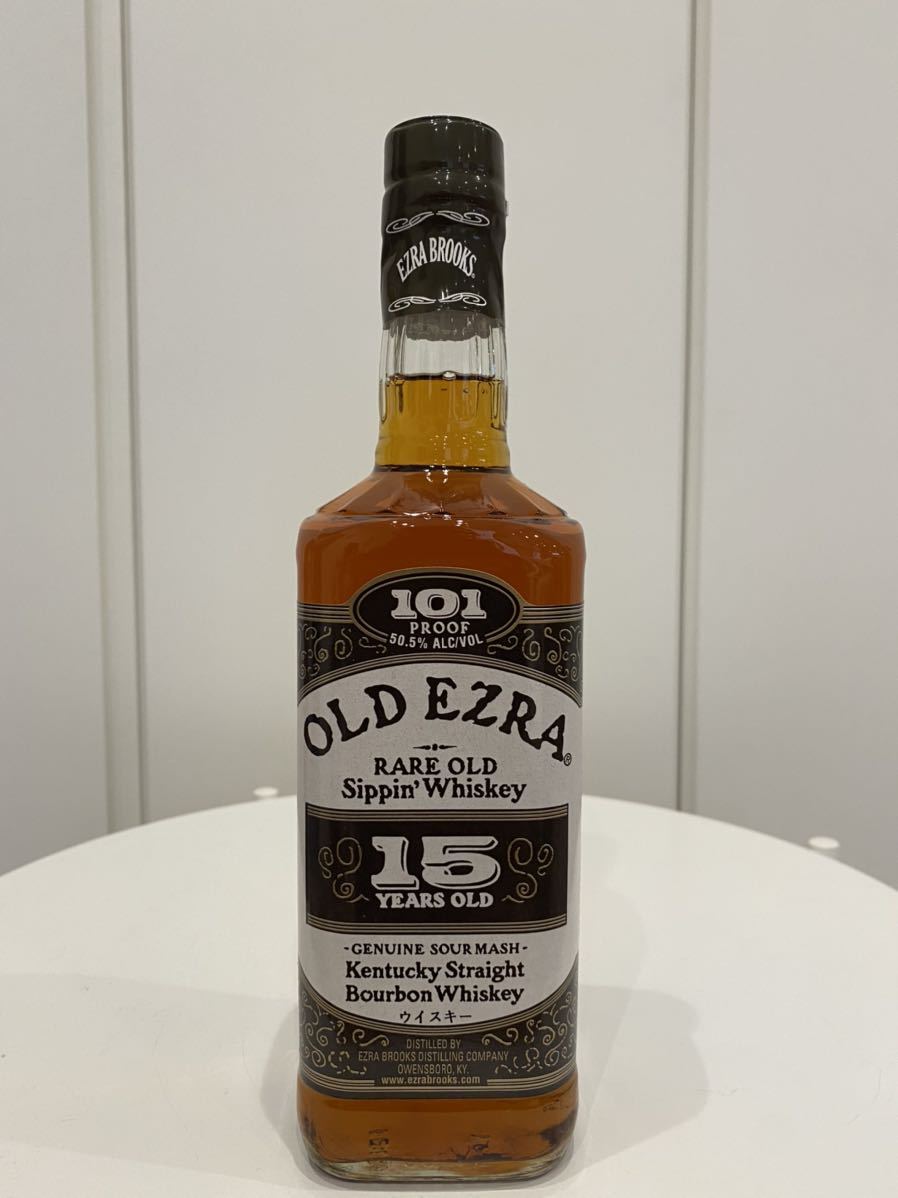 終売 古酒 OLD EZRA 15 YEARS オールド エズラ 15年 バーボン