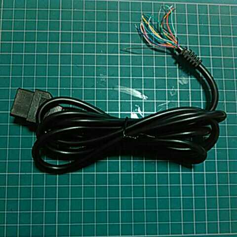 ファミコン拡張 NEOGEO 15ピン コネクターケーブル 検)D-sub15 レトロフリーク 基盤 コントローラーハブ jamma アーケード ネオジオ