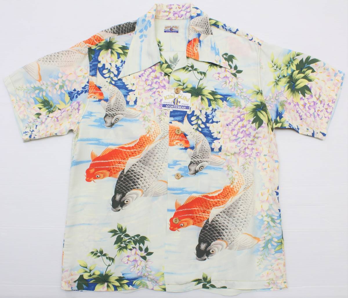 【ネット限定】 YHS65東洋SスペシャルエディションKIHI SURFサンサーフSS30770CARP アロハシャツSUN 半袖 ちりめん 藤 鯉 KIHIキヒキヒ Sサイズ 【ネット限定】 YHS65東洋SスペシャルエディションKIHI SURFサンサーフSS30770CARP アロハシャツSUN 半袖 ちりめん 藤 鯉 KIHIキヒキヒ Sサイズ