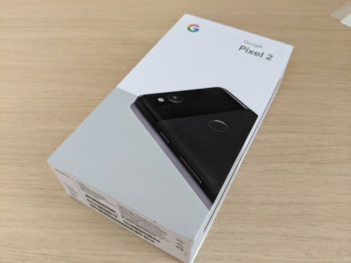 美品Android11】Google Pixel2 128GB Just Black G011A SIMフリー