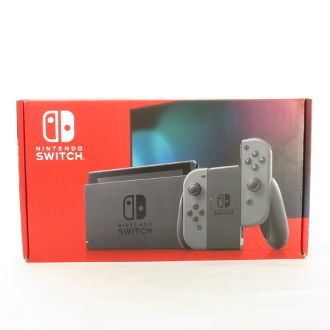 任天堂 Nintendo Switch HAC-001(-01) Joy-Con グレー 本体 バッテリー