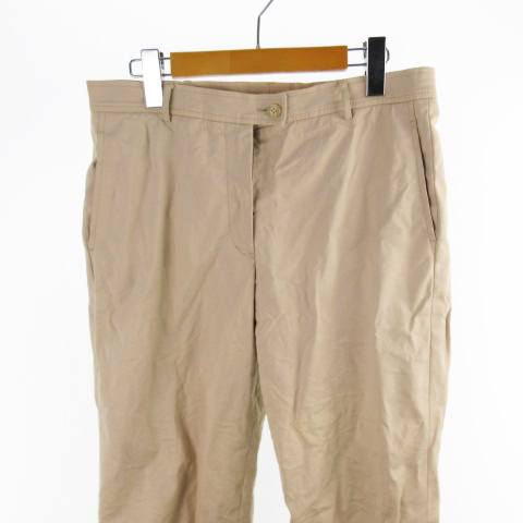 ジルサンダー JIL SANDER チノパンツ ワイド ベージュ コットン