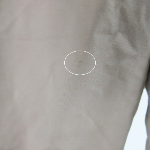 ジルサンダー JIL SANDER チノパンツ ワイド ベージュ コットン