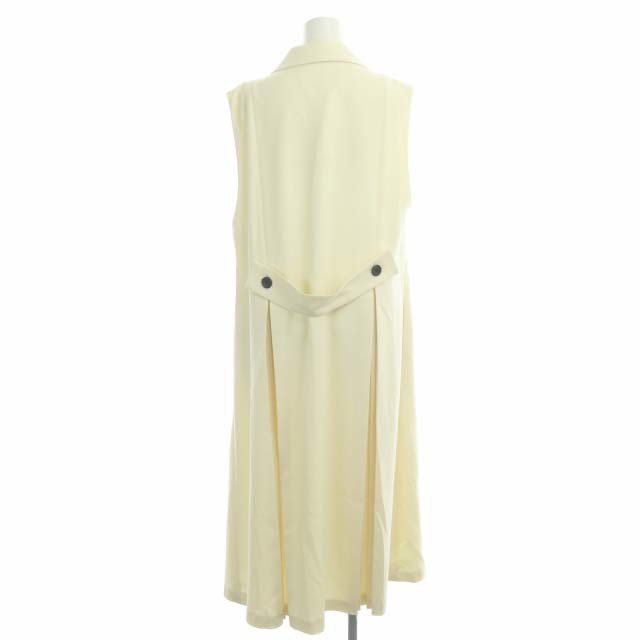 アドーア ADORE 22SS ポリエステルミドルツイルジレ ベスト ロング