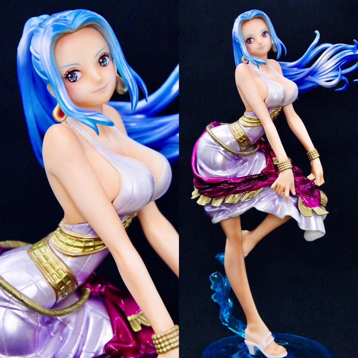 ワンピース ネフェルタリ ビビ フィギュア リペイント 一番くじ 一点物
