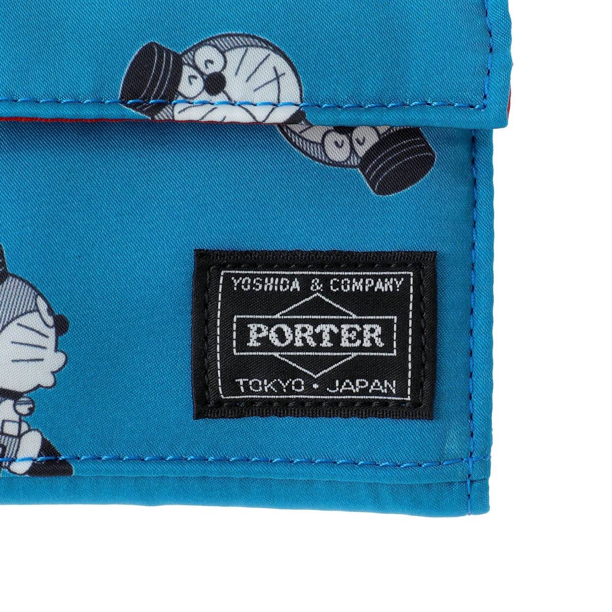 【新品未開封 送料無料】ドラえもん × PORTER WALLE 財布 ウォレット ポーター ドラえもんチャンネル DORAEMON