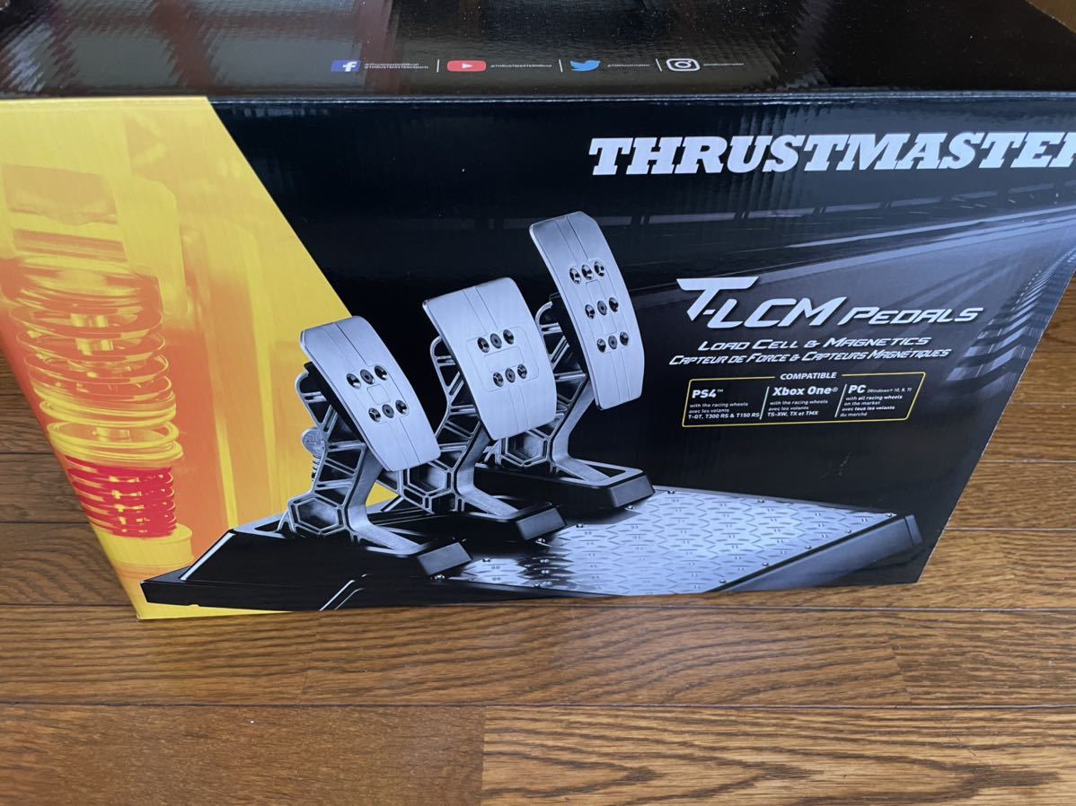 スラストマスター THRUST MASTER T-LCM PEDALS レースシムペダル PC