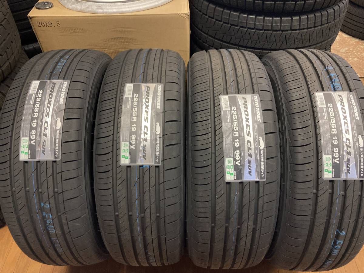 ◆送料無料◆2023年製◆225/55R19 225/55-19◆TOYO CL1SUV 新品国産タイヤ4本Set◆CX-5 CX-8 ハリアー エクストレイル等◆_画像2