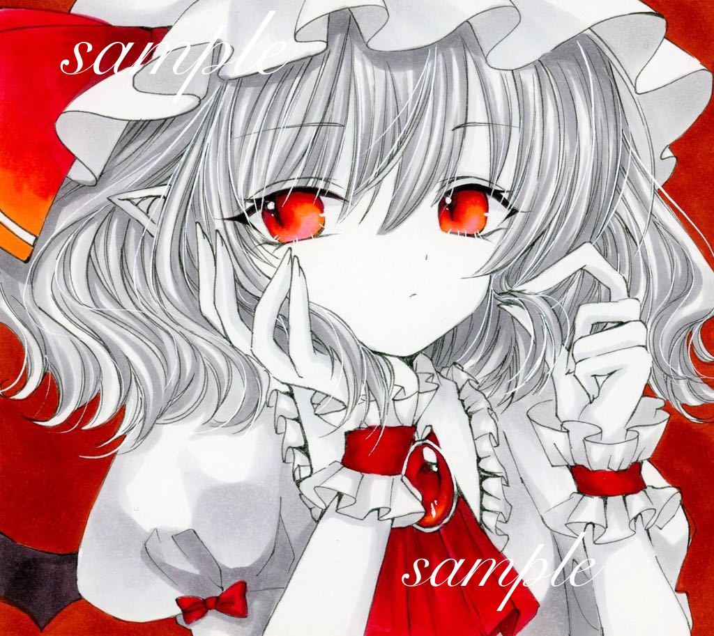 Yahoo!オークション - 同人手描きイラスト 東方Project レミリア Yahoo!オークション - 同人手描きイラスト 東方Project レミリア