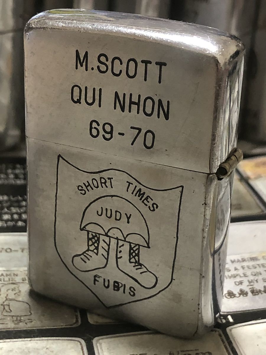 ベトナムZIPPO】本物 1967年製ベトナムジッポー「メットマン」 | www