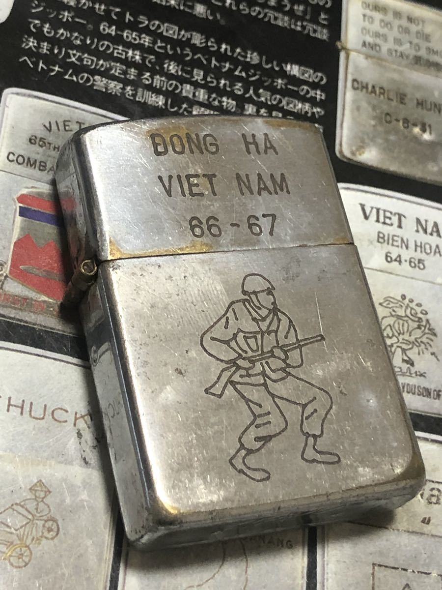 ベトナム本物 年製ベトナムジッポー ヴィンテージ兵士