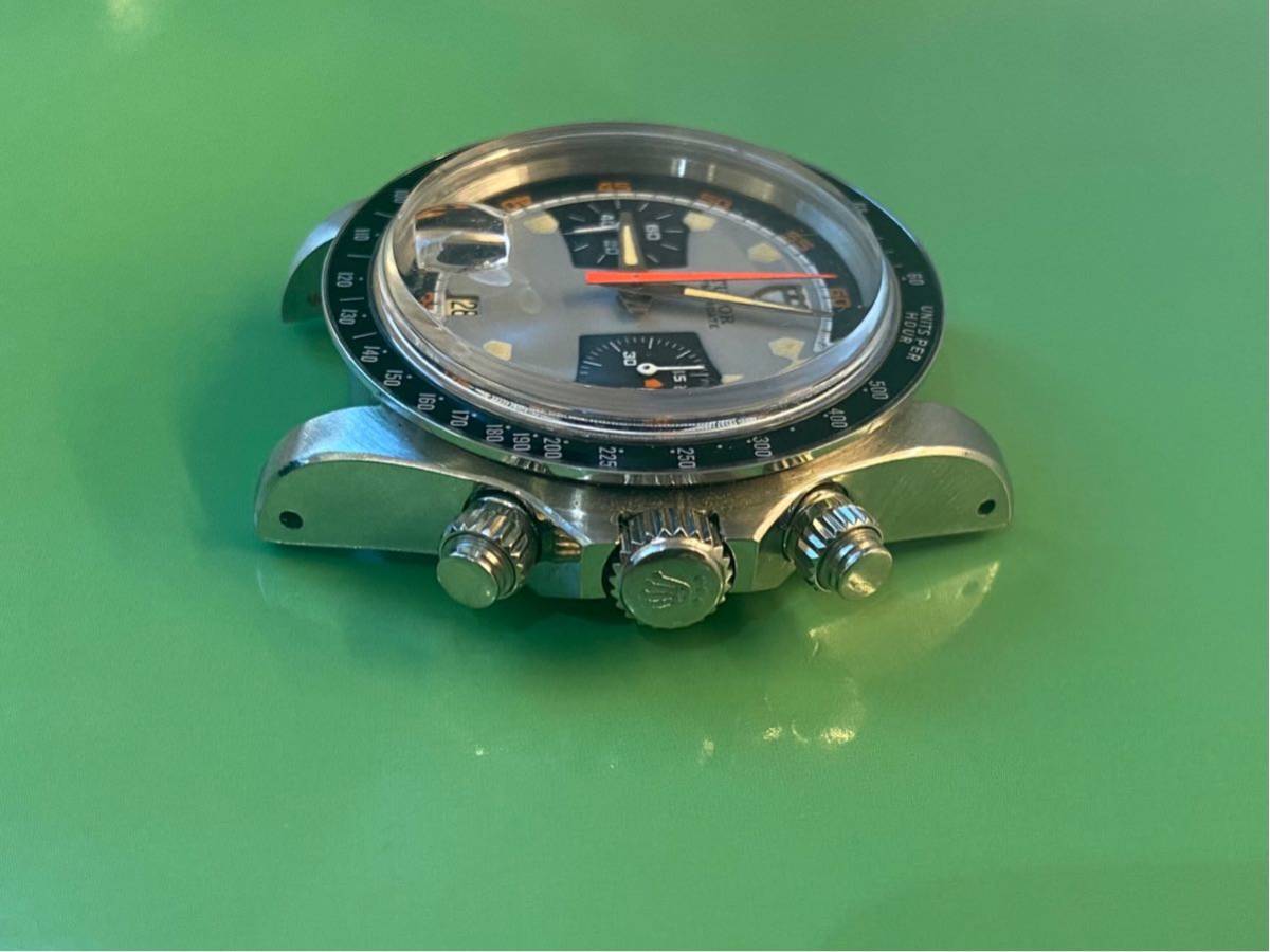 TUDOR MONTE CARLO チュードル モンテカルロホームプレートインデックスSS Valjoux Cal.7734 Ref.7031/0 1970年 ケースのみ_画像6