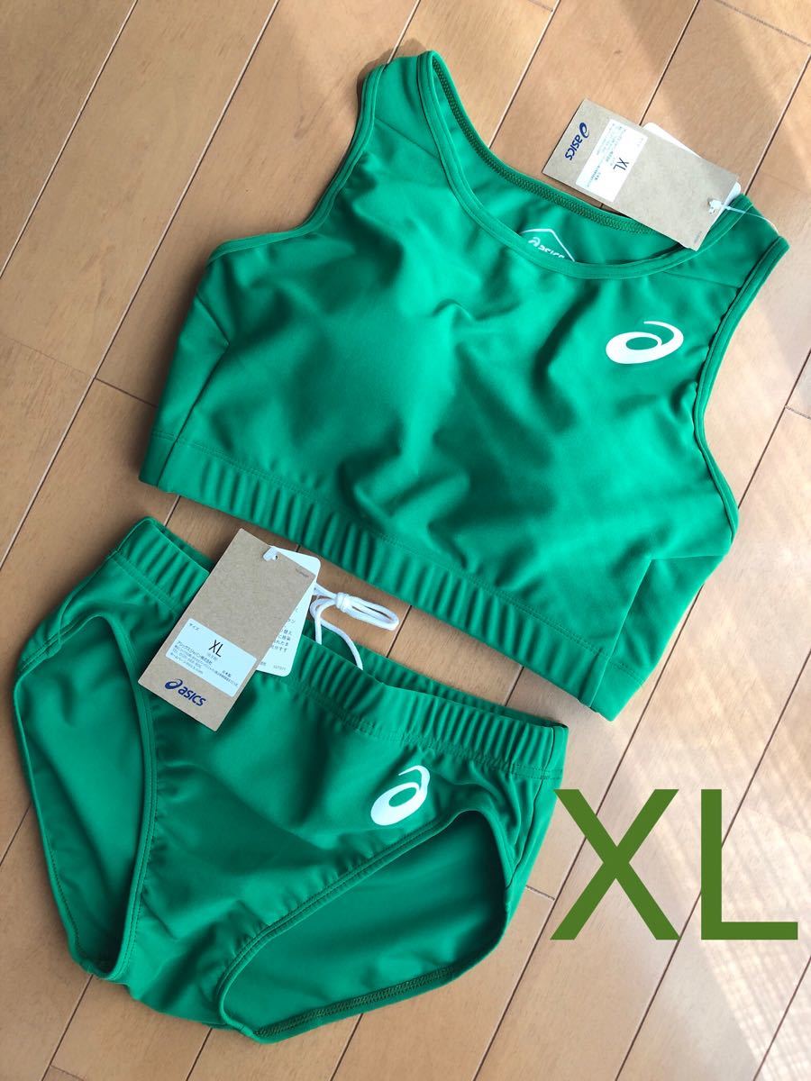 新品/XLサイズ】陸上ユニフォーム アシックス 上下セット 新品/XLサイズ】陸上ユニフォーム アシックス 上下セット