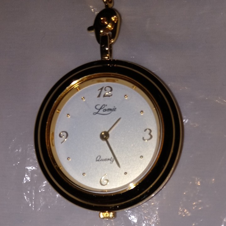 セイコー　純銀七宝焼　懐中時計　和装小物　セイコー製