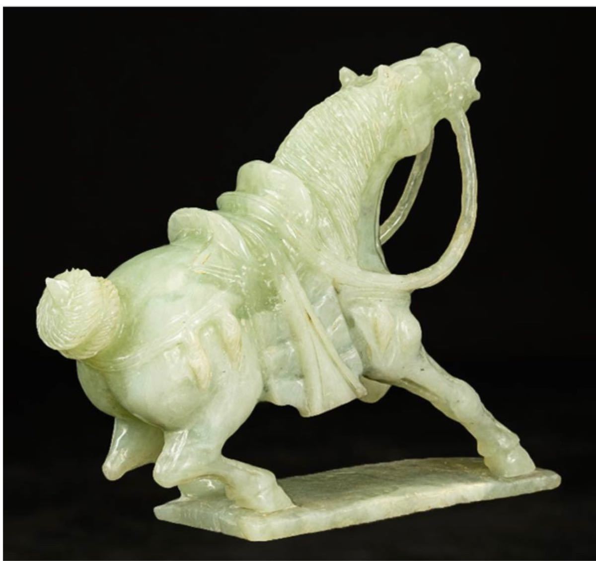 中国美術 古玩 翡翠 古和田 中国 玉石 馬 彫刻 | www.schmetterlinghaus.at