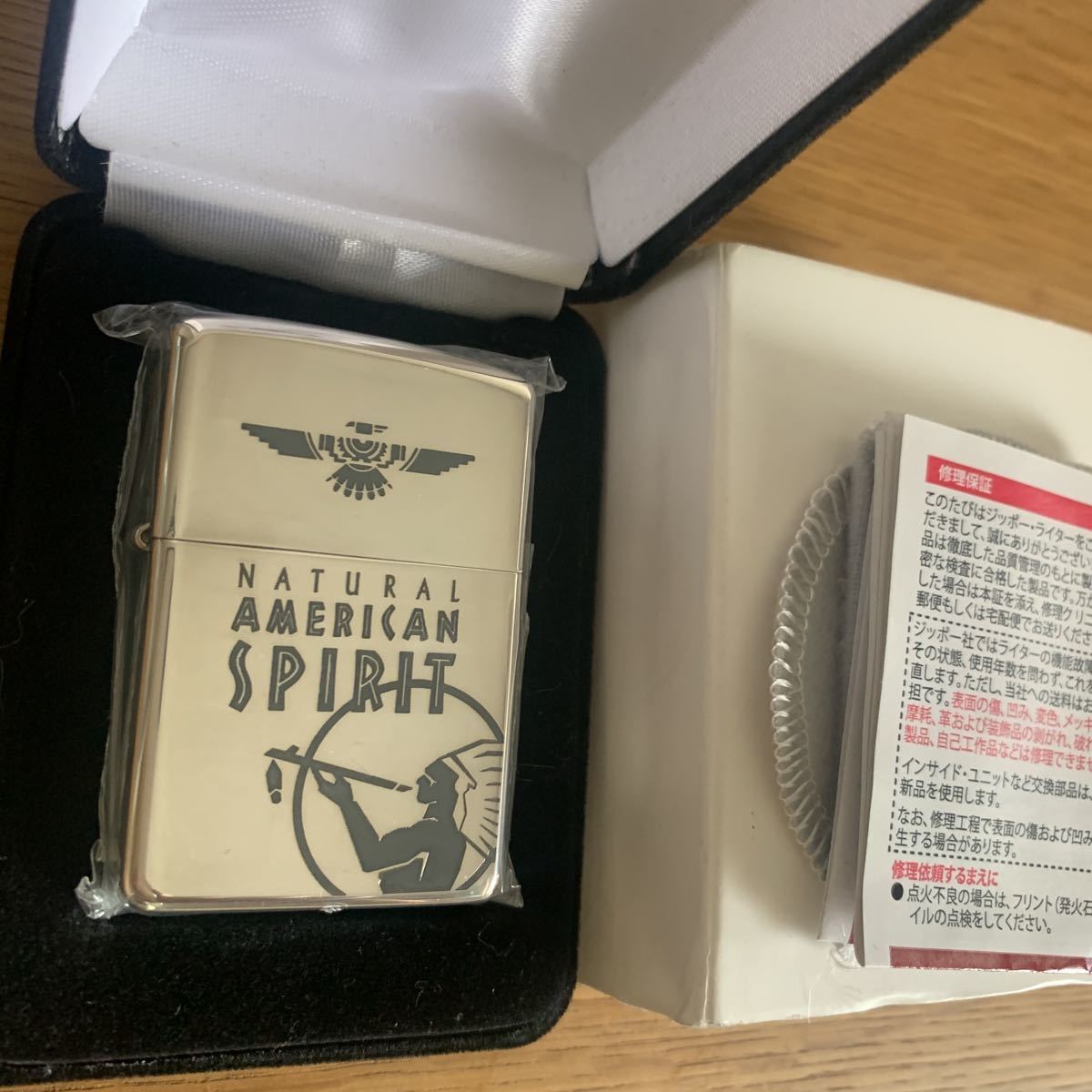 ZIPPO ジッポー アメリカンスピリット アメスピ スターリング 未使用