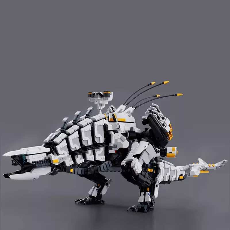 [新作] LEGO互換 Horizon Zero Dawn ホライゾン ゼロ ドーン サンダージョー Thunder Jaw / PS4 PCJS-73511 4743ピース_画像4