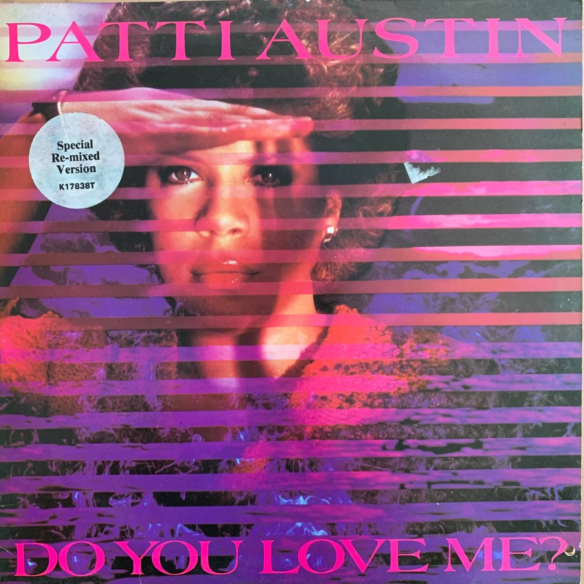 ◆ PATTI AUSTIN - DO YOU LOVE ME (LONG VERSION)◆12inch UK盤　ダンクラ定番ヒット!_画像1