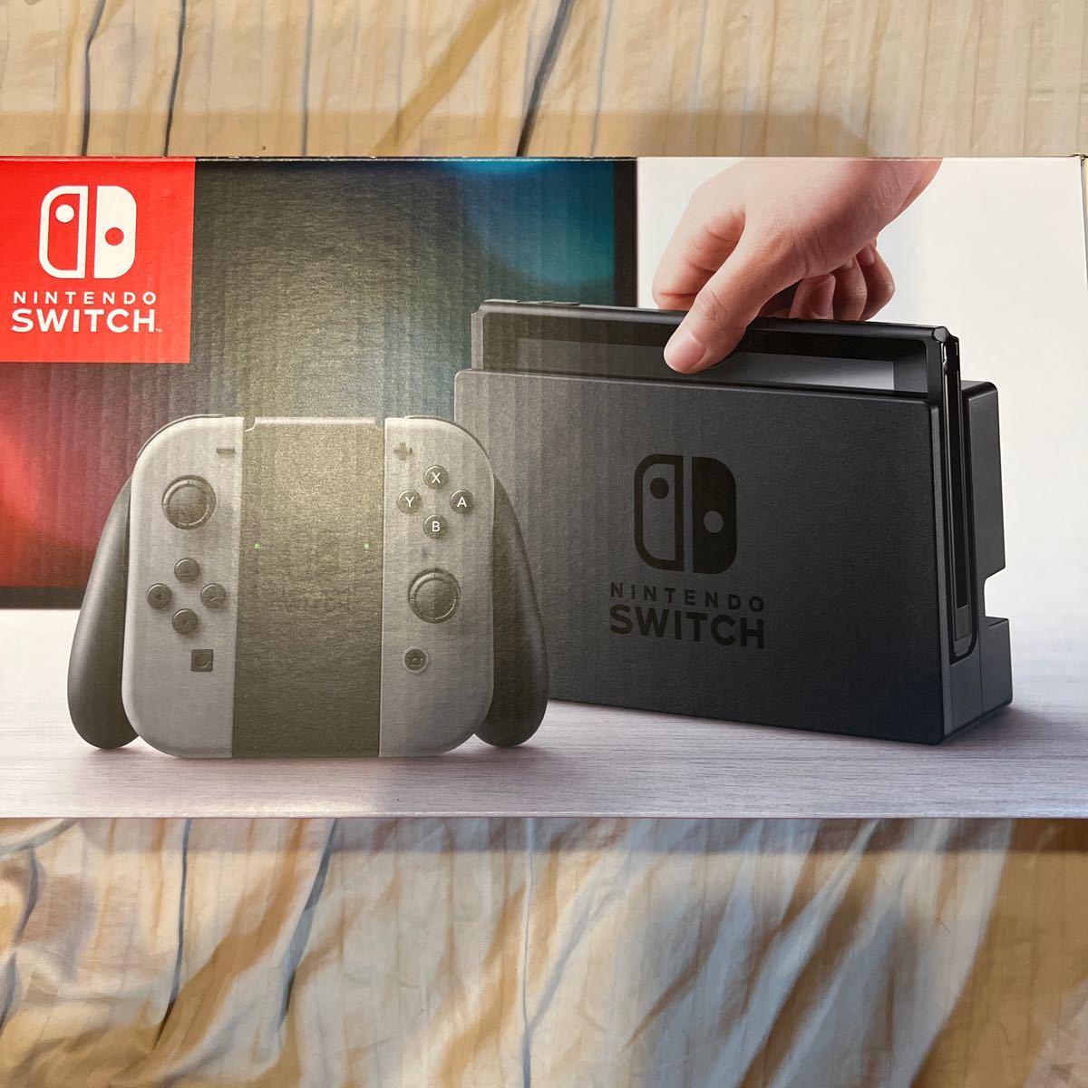 ほぼ未使用】ニンテンドースイッチ Nintendo Switch 任天堂 グレー