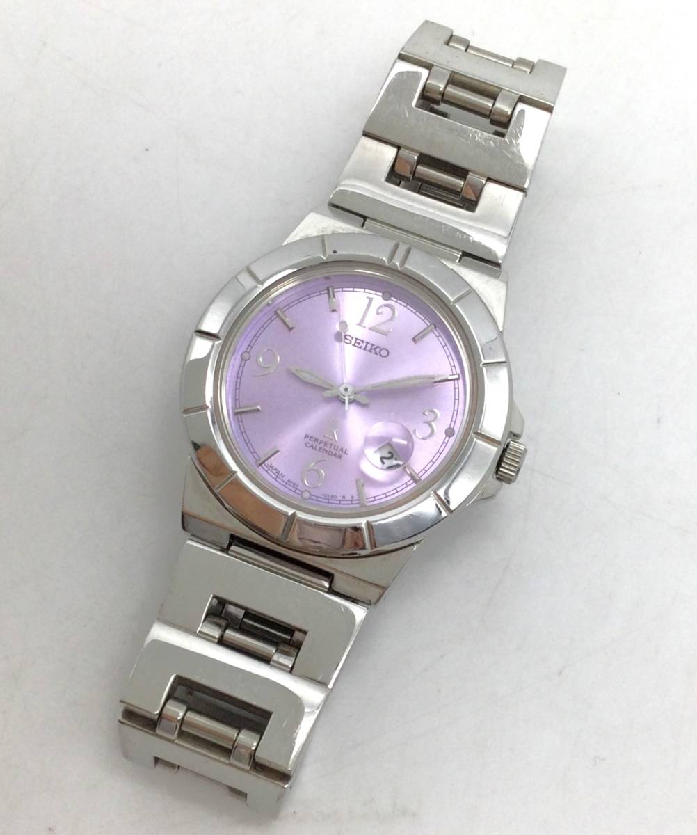 不動品【 SEIKO LUKIA 腕時計 4F32-0130 】セイコー ルキア レディース