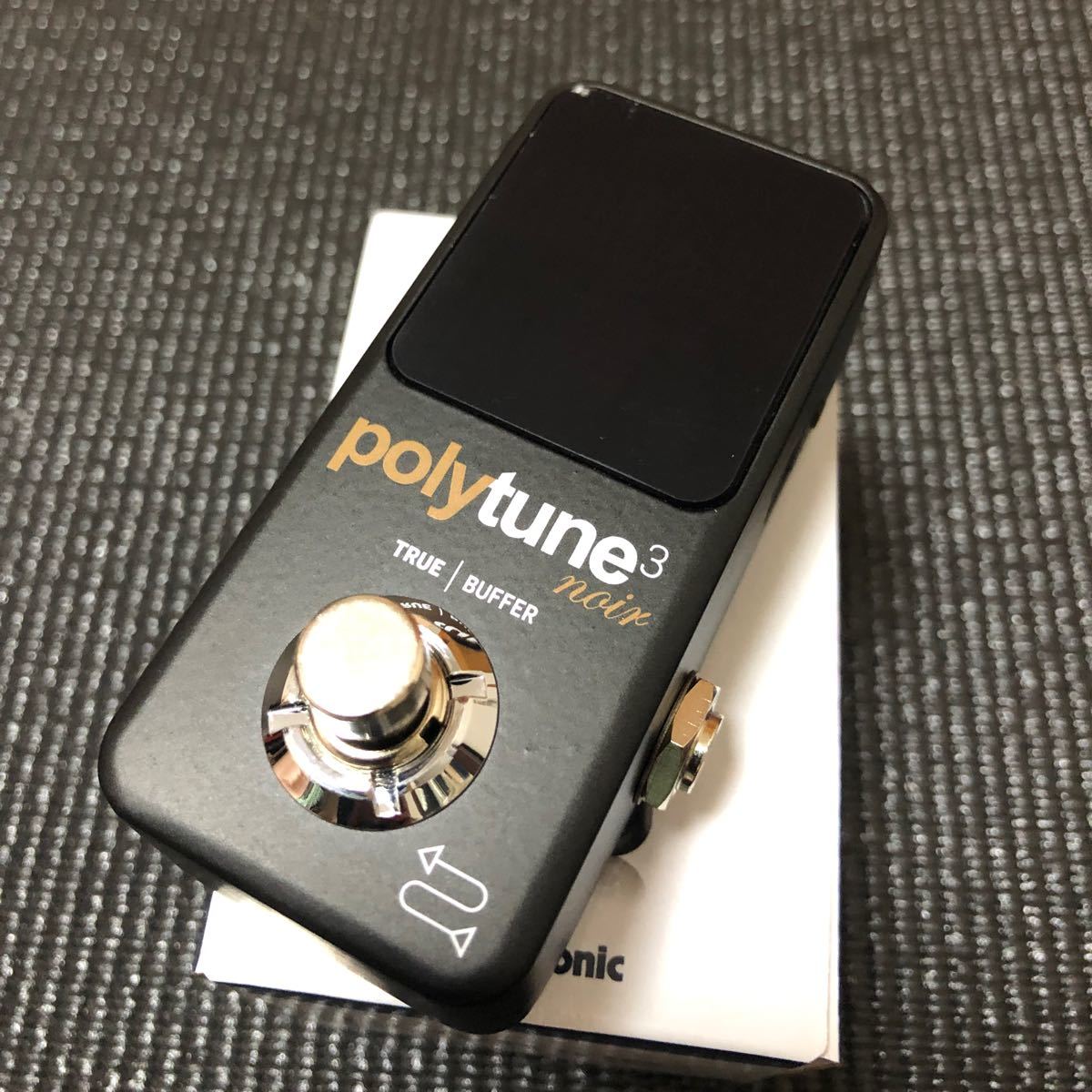 tc electronic polytune 3 noir mini チューナー 新品同様品