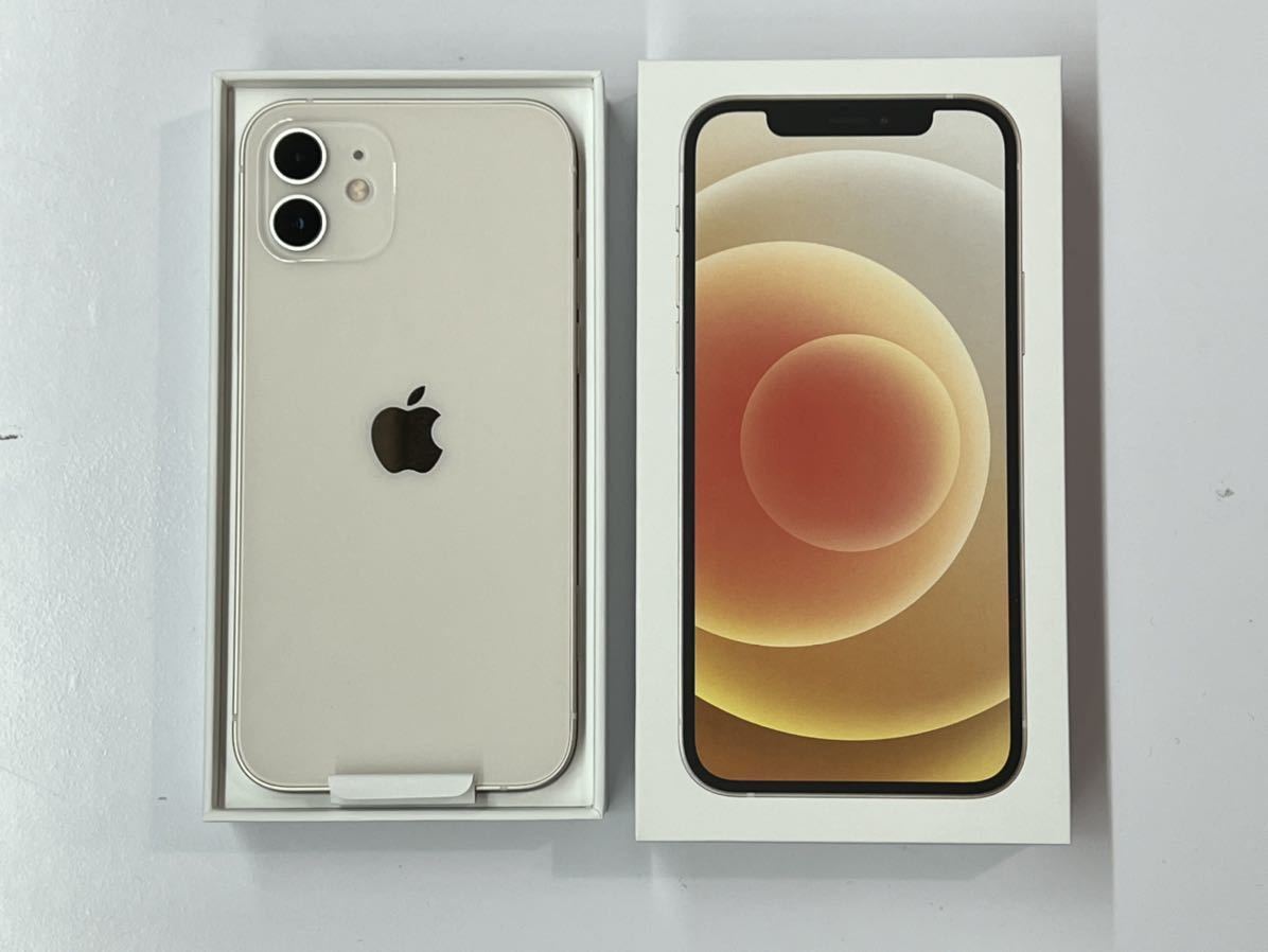 Apple iPhone12 64GB 白 動作確認でのみ使用 ソフトバンク