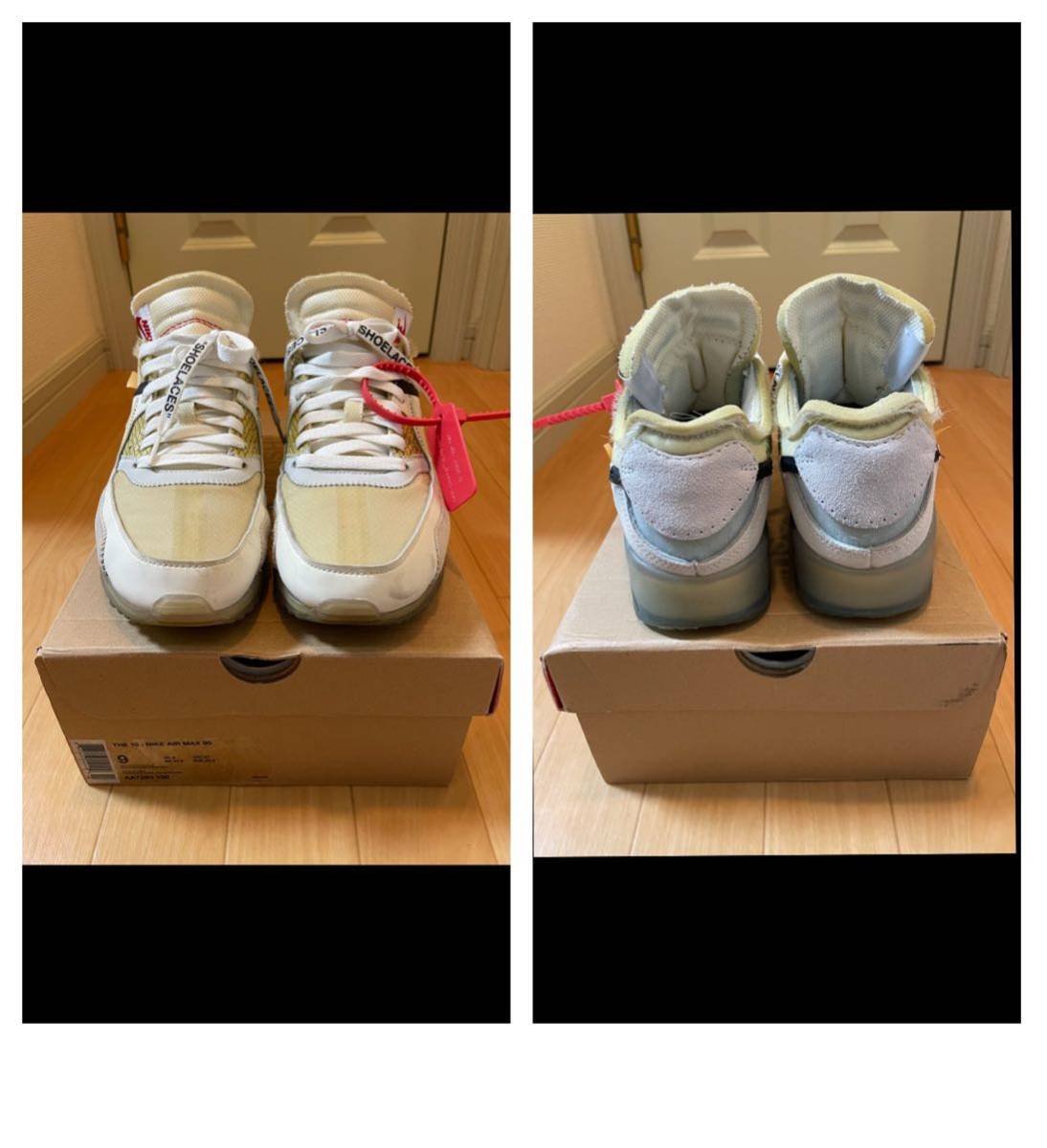 27cm THE 10 NIKE AIR MAX 90 off-white THE TEN オフホワイト 27cm THE 10 NIKE AIR MAX 90 off-white THE TEN オフホワイト