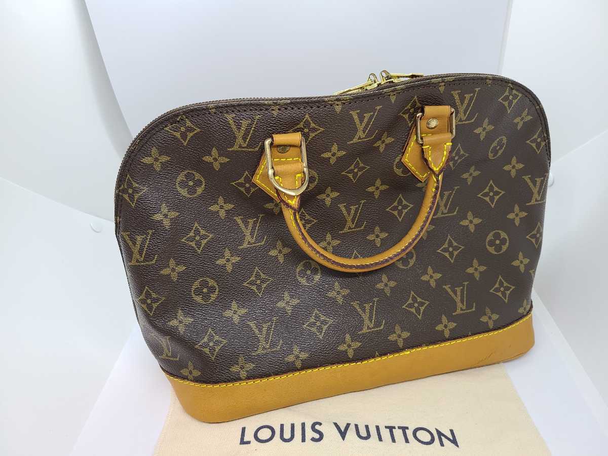 正規品】ルイヴィトン モノグラム アルマ ハンドバッグ LOUIS VUITTON