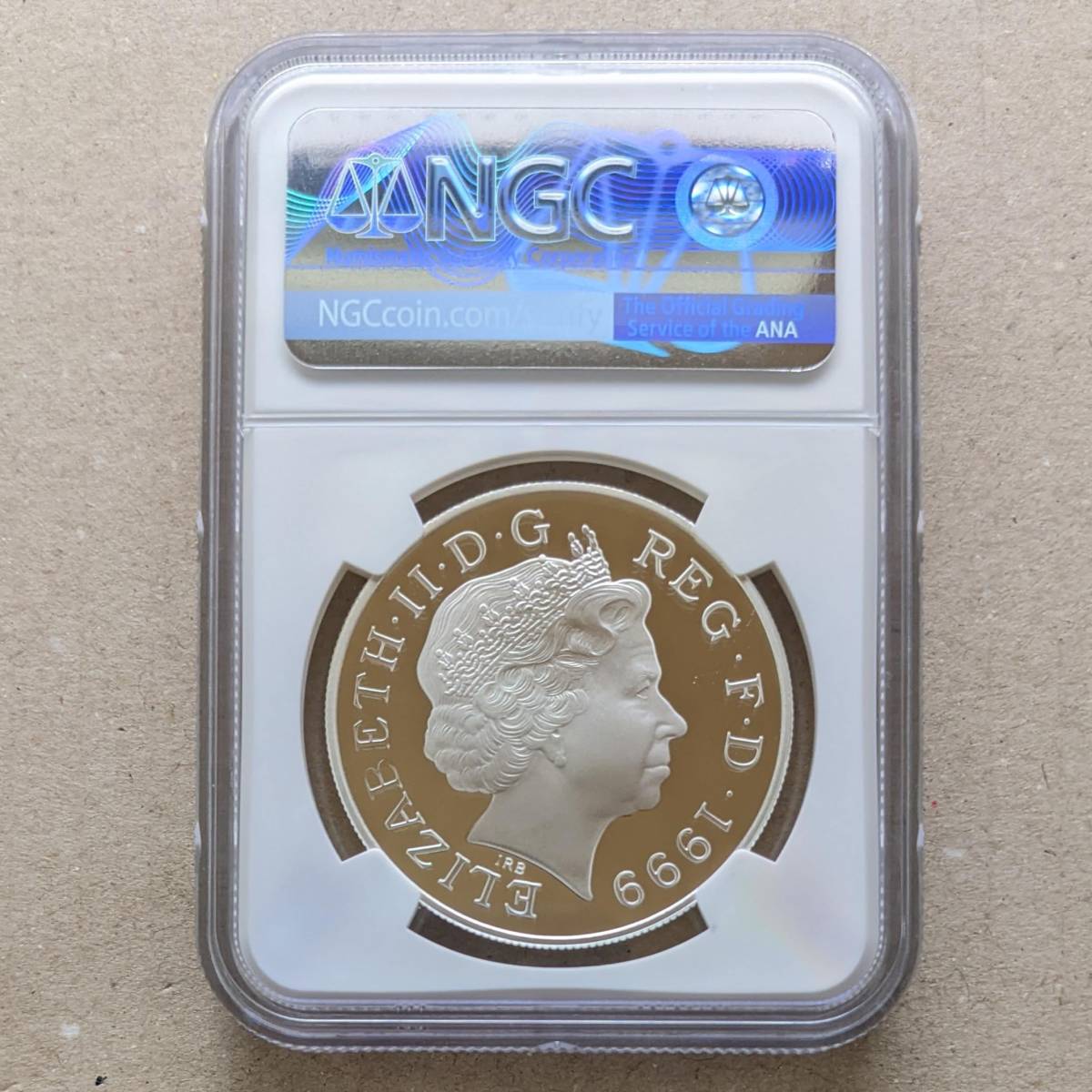 ダイアナ追悼 プルーフ 銀貨 5ポンド 1999年 イギリス ロイヤルミント