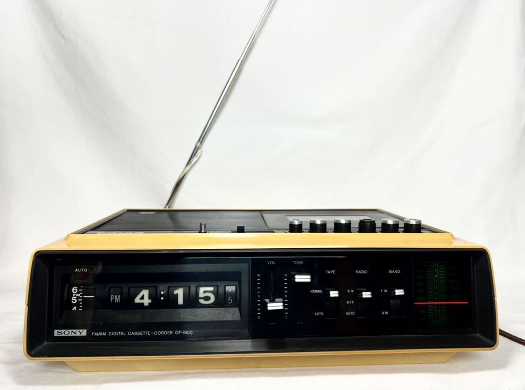贈与 美品 動作品SONY ステレオ ソニー ラジカセ CF-2580メンテナンス