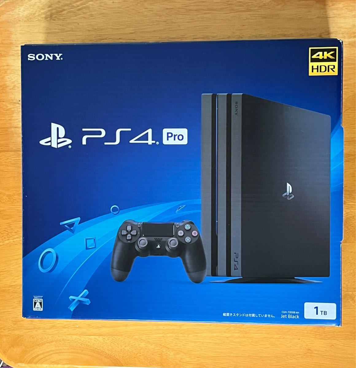 PlayStation4 Pro ジェット・ブラック 1TB CUH-7200BB01 外箱 付属品