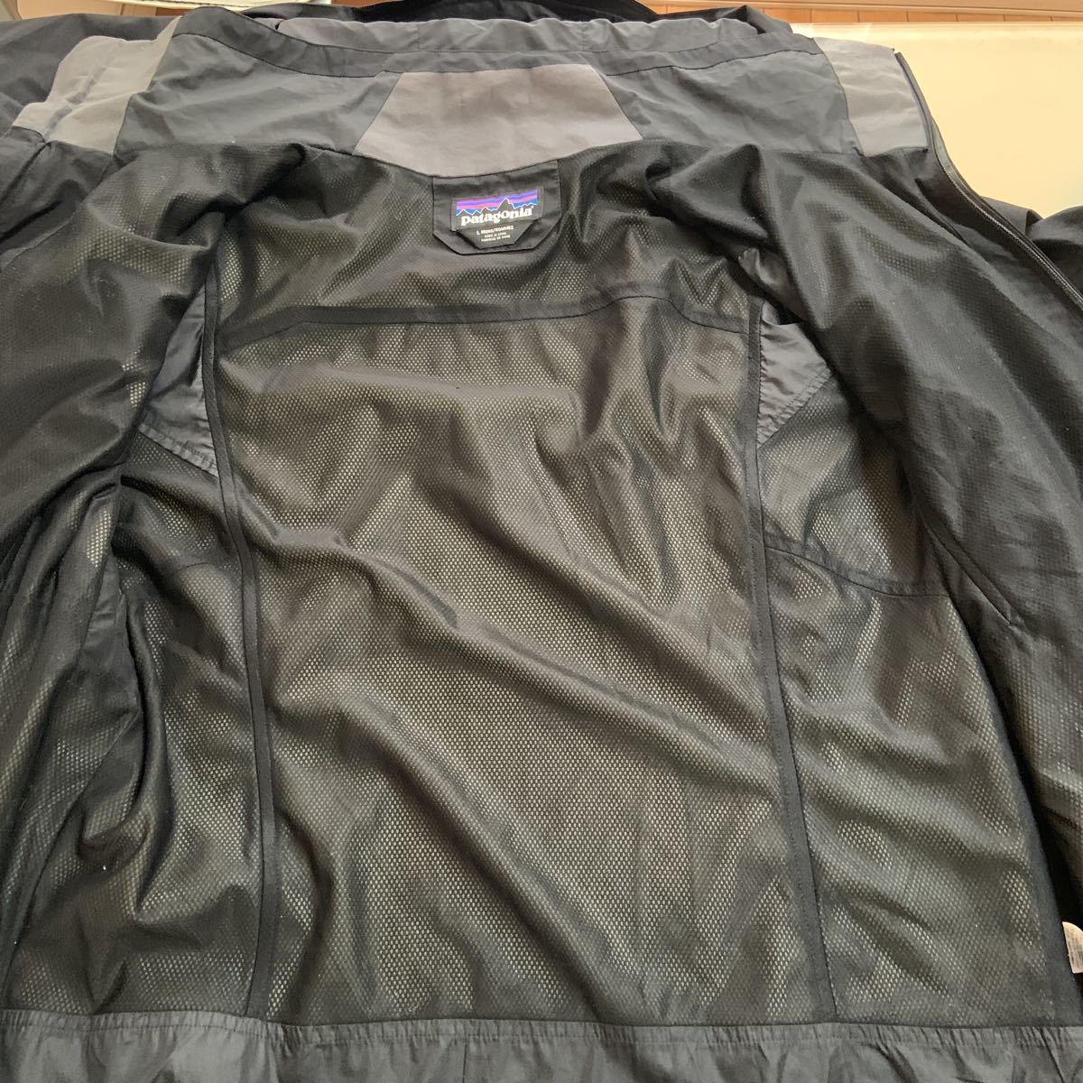 patagonia (パタゴニア) GORETEX マウンテンパーカ(ブラック) Lサイズ STY83381F ゴアテックス_画像9