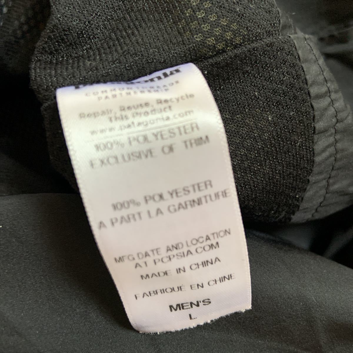 patagonia (パタゴニア) GORETEX マウンテンパーカ(ブラック) Lサイズ STY83381F ゴアテックス_画像7