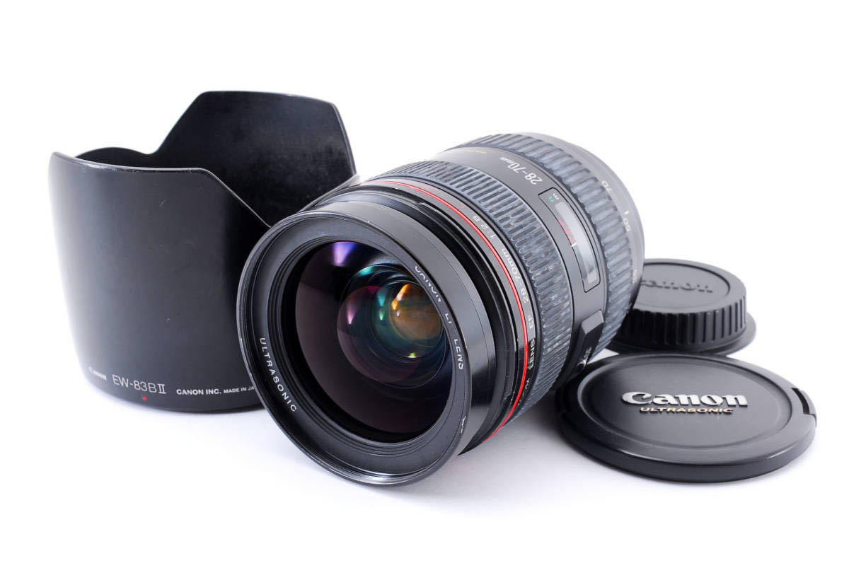 ☆美品☆ Canon キヤノン EF28-70mm F2.8 L USM 標準 ズームレンズ