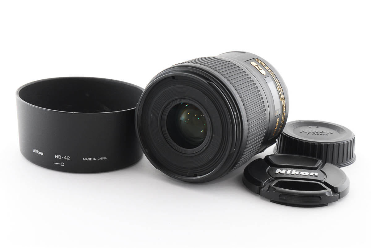 ☆美品☆ Nikon ニコン AF-S MICRO NIKKOR 60mm F2.8 G ED 単焦点