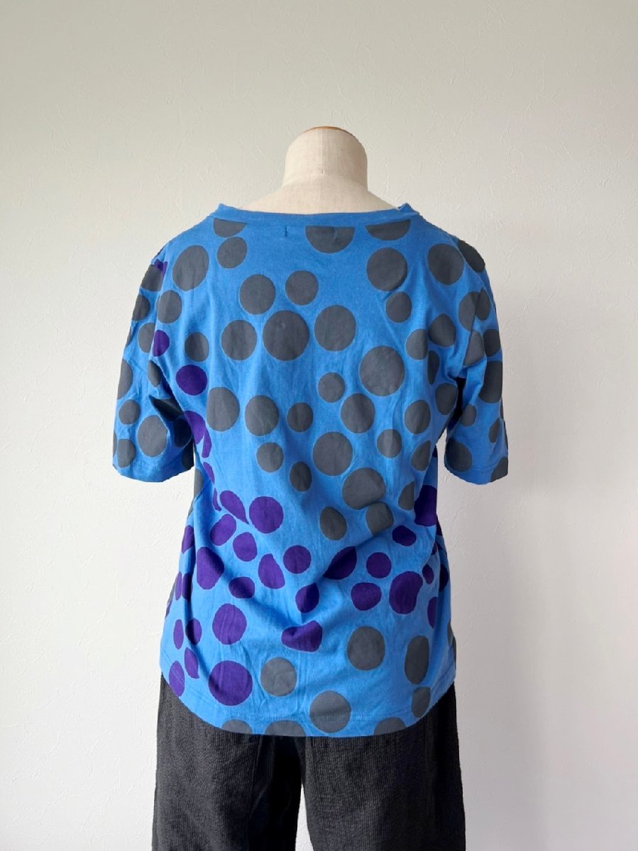  Goki unpeu outlet lady's tops cut and sewn short sleeves polka dot beautiful goods 