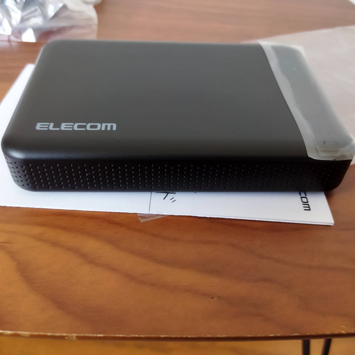 【メーカー再生品】 ELECOM ポータブルハードディスク 1TB ELP-EDV010UBK-YY (97Z186000078 0)