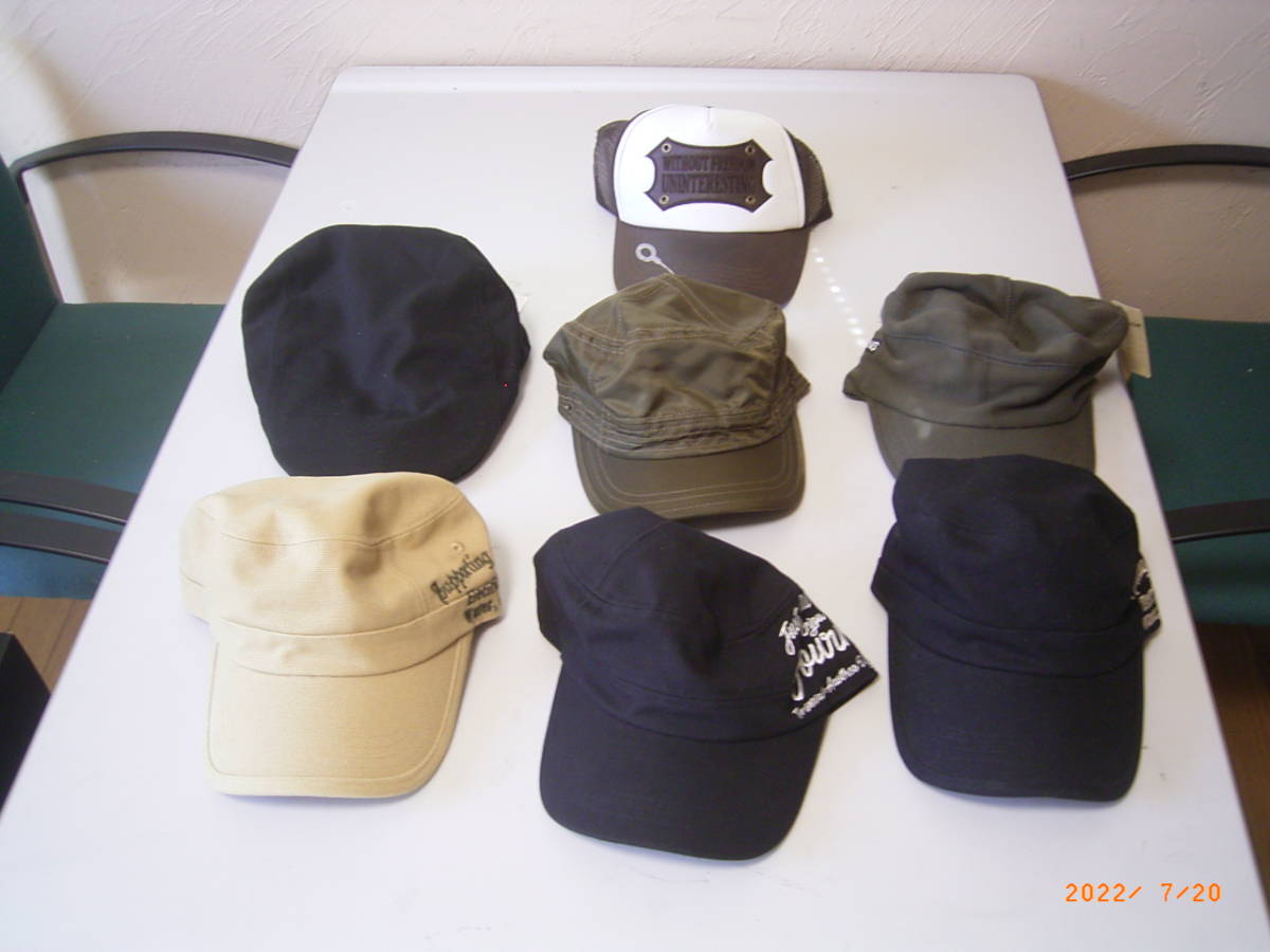 R40720-1　キャップ　帽子　7つ
