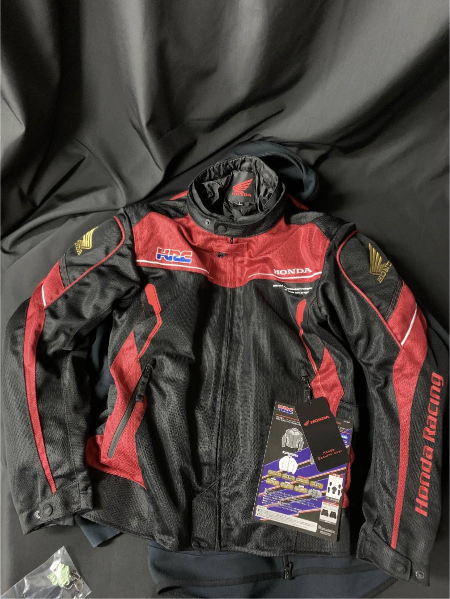 完売一点物/新品/コラボ】3L バーニングレッドHRC×HONDAホンダSPEED